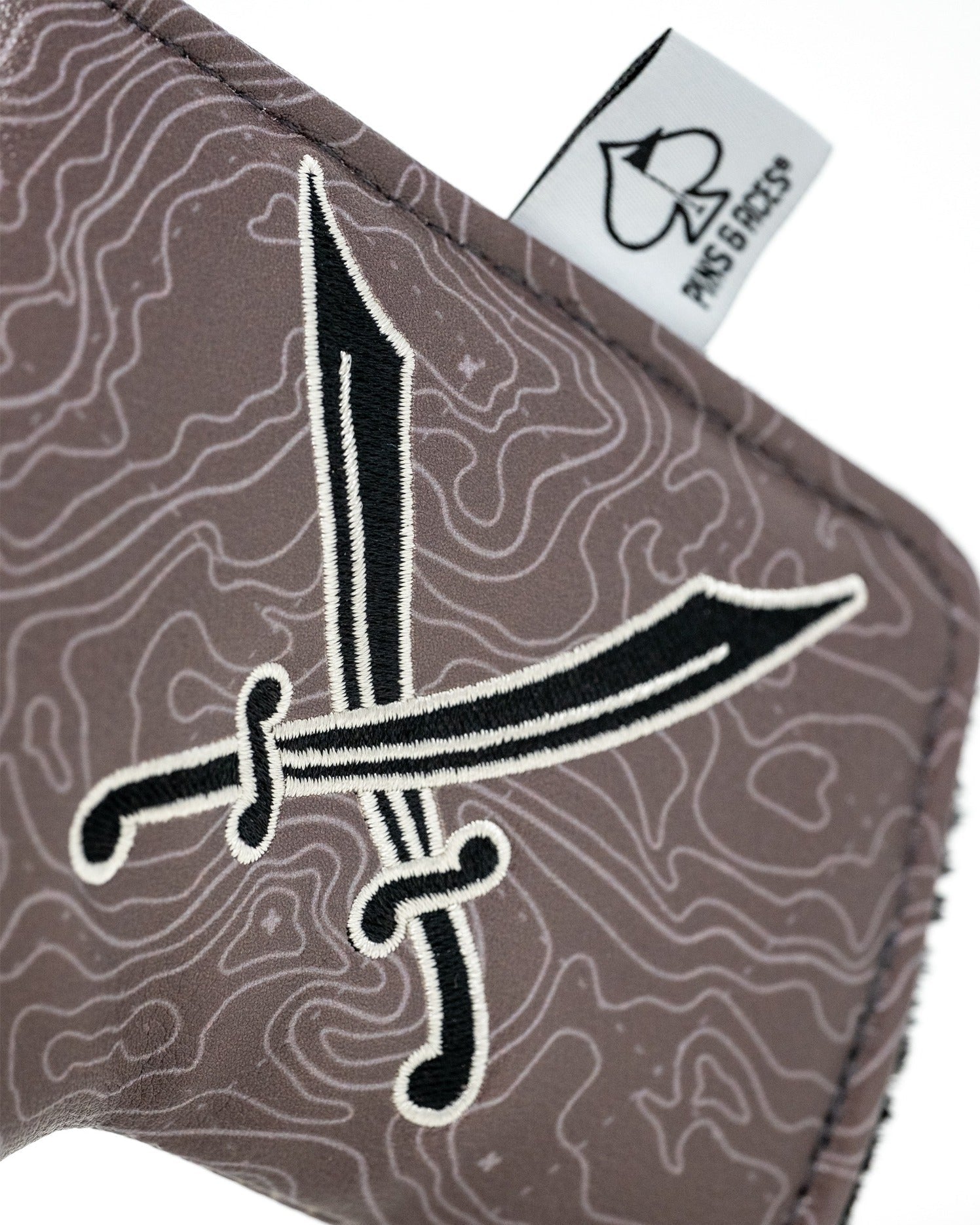 Pirate - Blade Putter Cover - Black Girl Golf