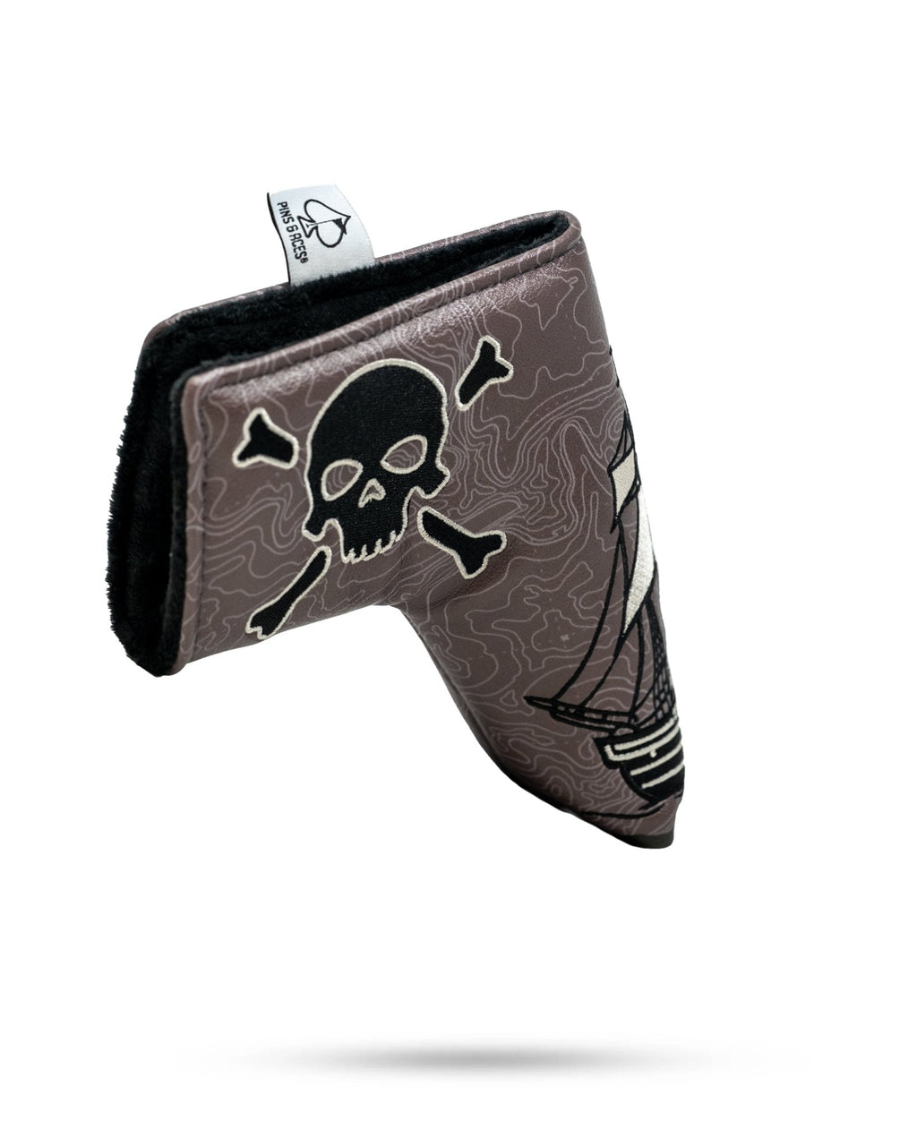 Pirate - Blade Putter Cover - Black Girl Golf
