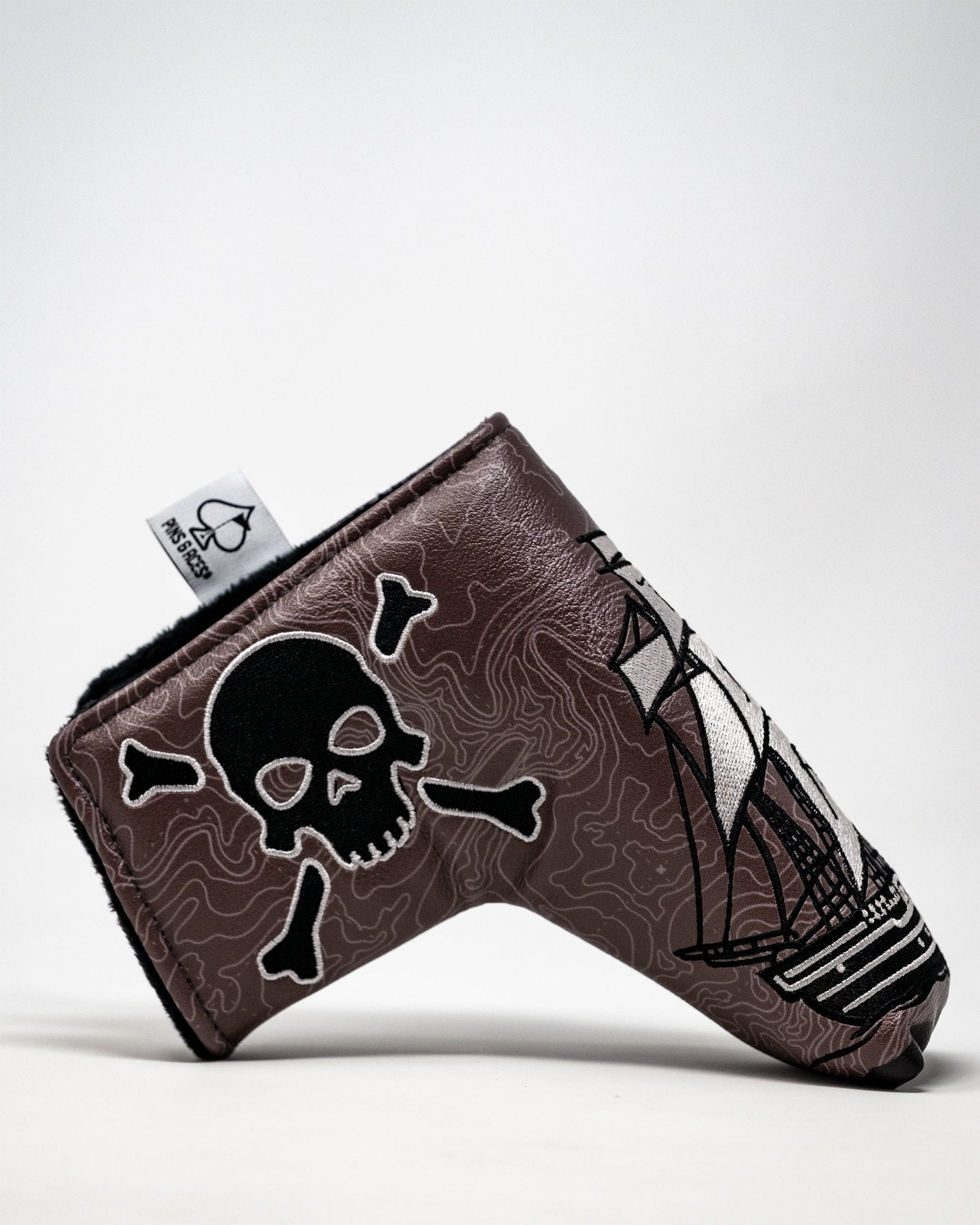 Pirate - Blade Putter Cover - Black Girl Golf