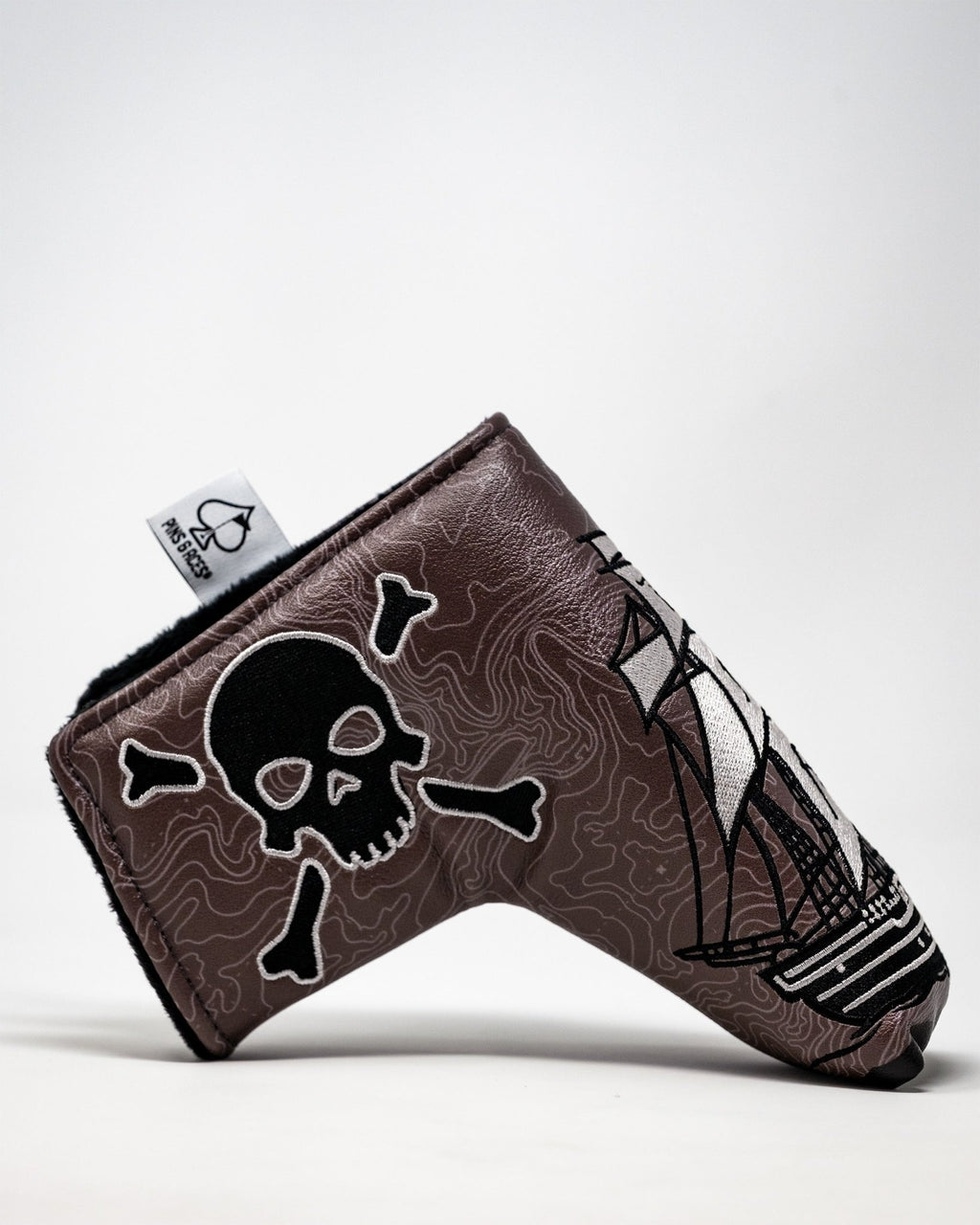 Pirate - Blade Putter Cover - Black Girl Golf