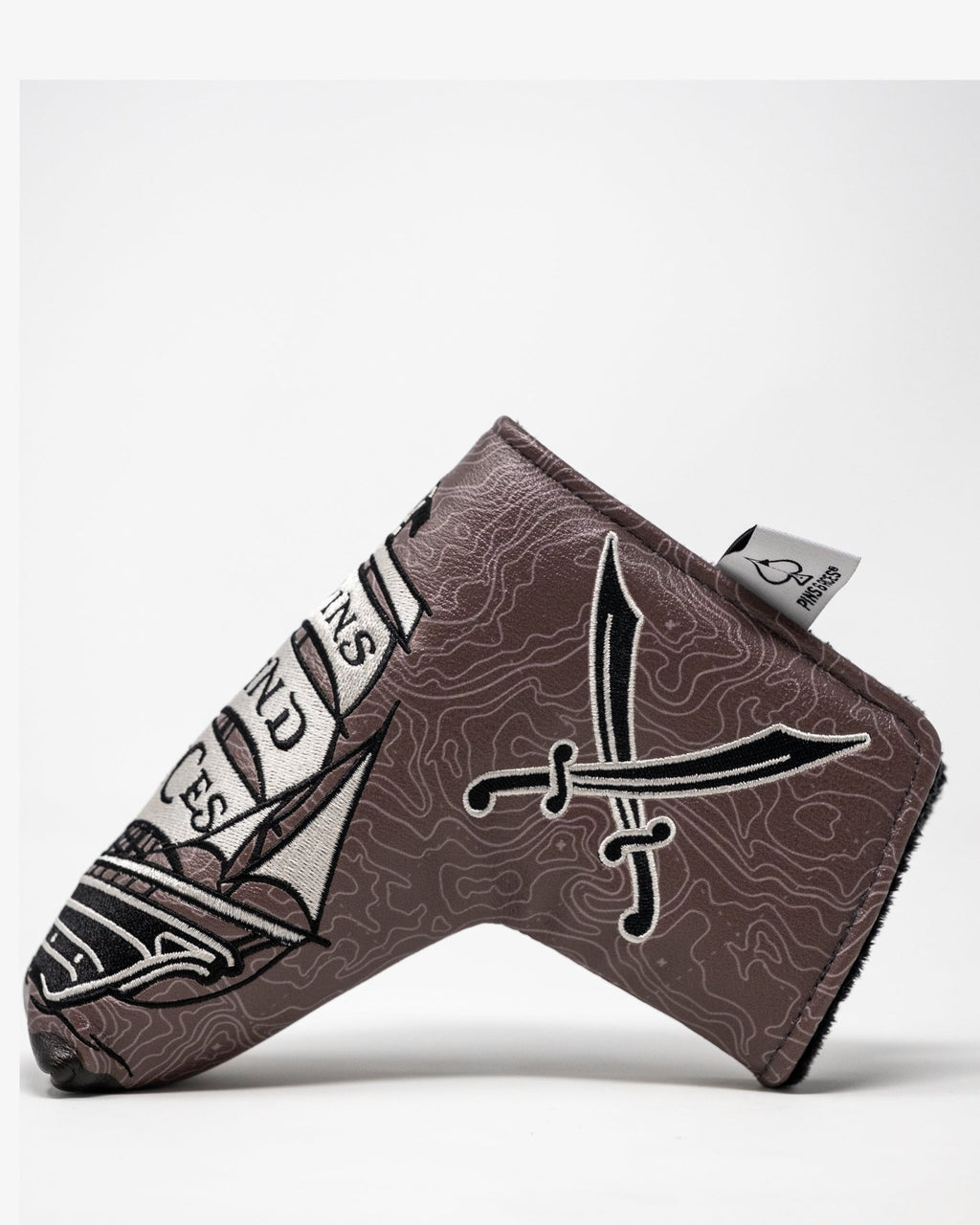 Pirate - Blade Putter Cover - Black Girl Golf