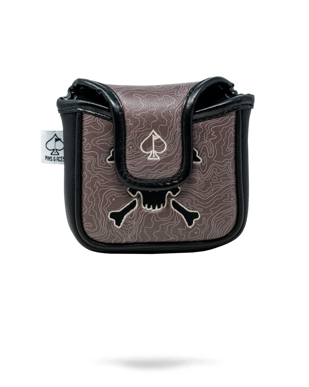 Pirate - Mallet Putter Cover - Black Girl Golf