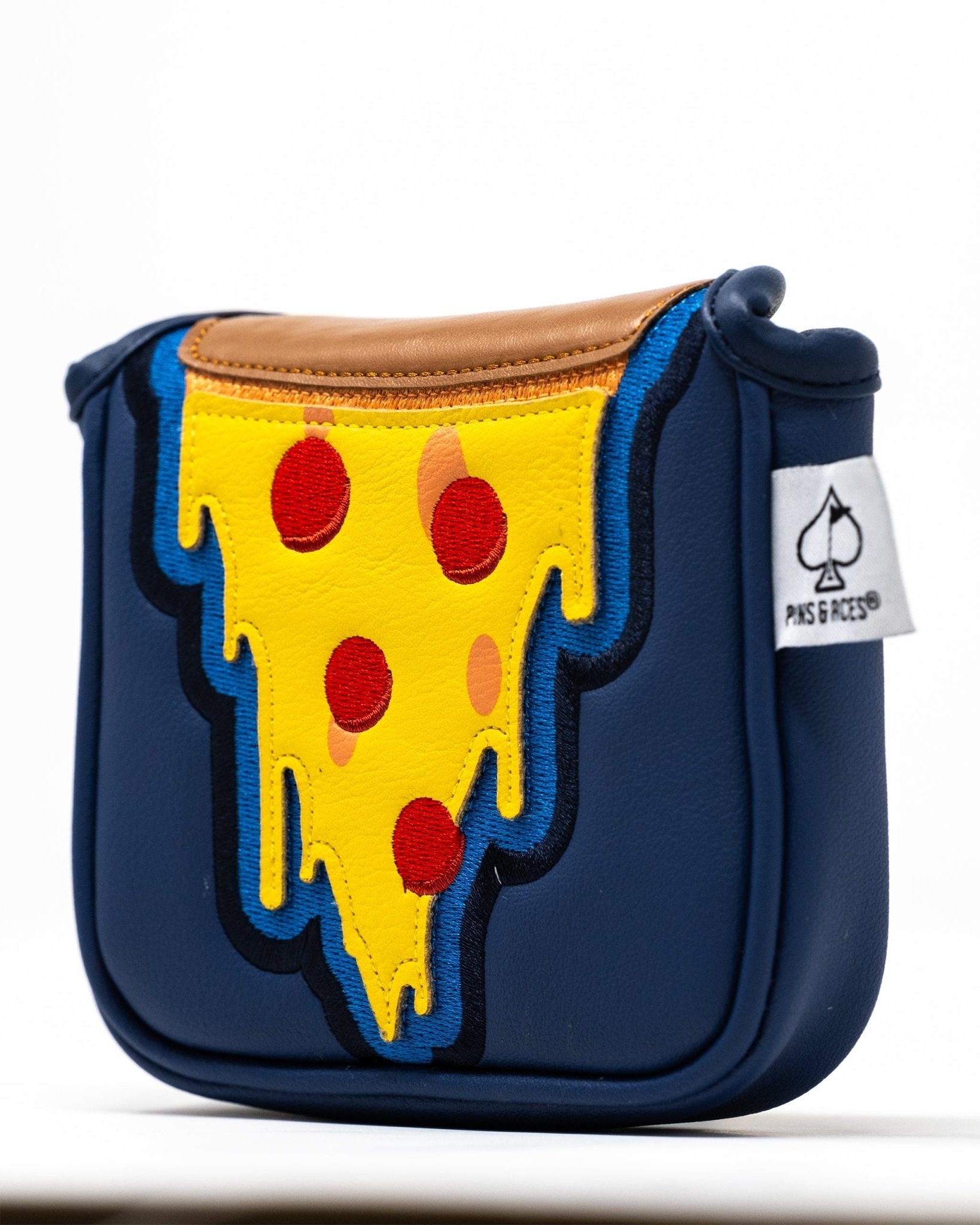 Pizza - Mallet Putter Cover - Black Girl Golf