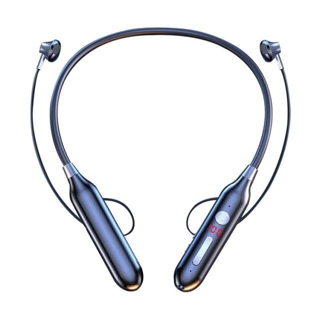 Playback Bluetooth Headphone Bass Wireless Headphones Sport Stereo Bluetooth Earphone Neckband Music Headset Updated Design with Industry Leading Sound & Improved Comfort, Long Wireless Range, Up to 24 Hours of Talk Time - Black Girl Golf