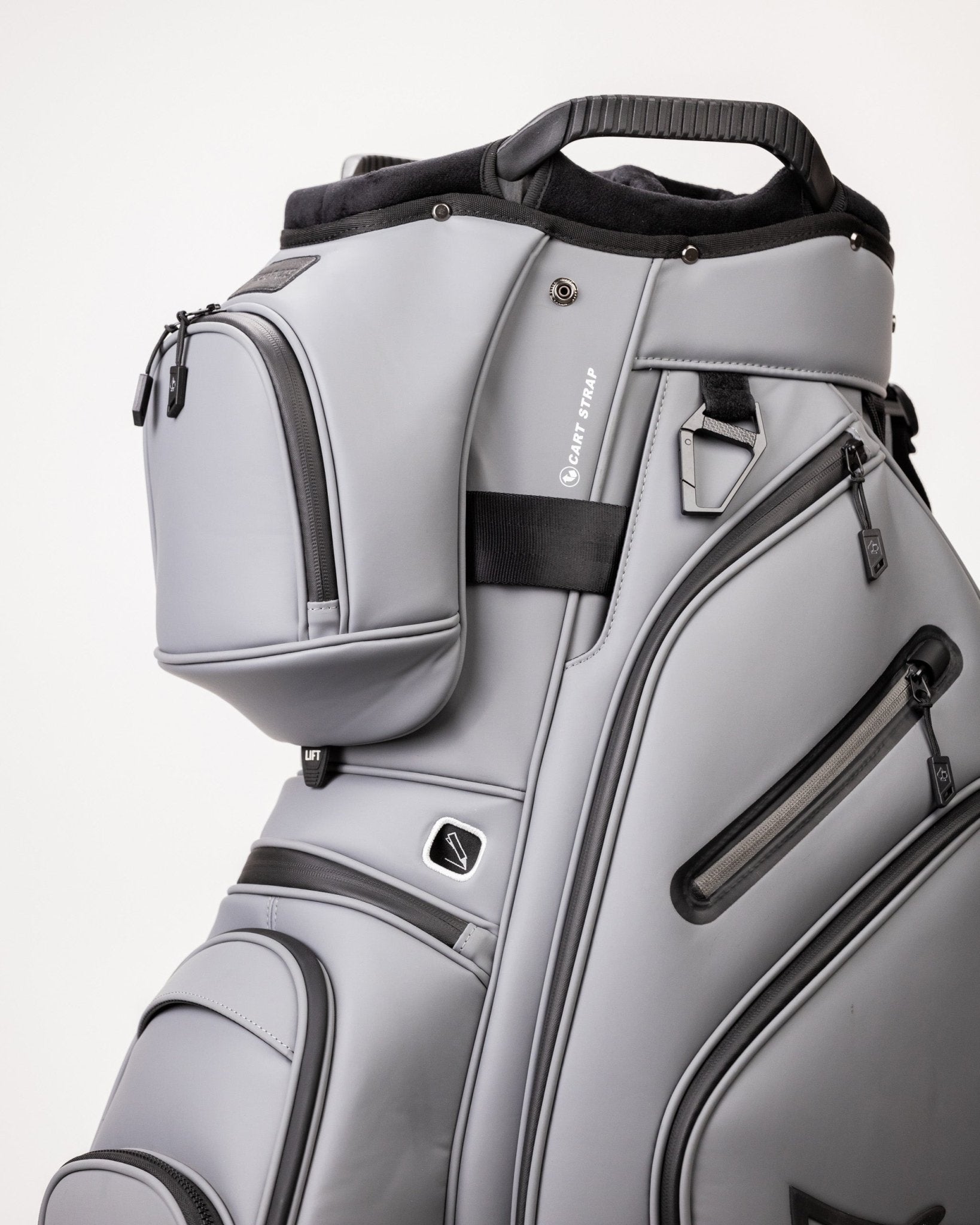 Player Preferred™ Cart Bag - Flat Ash - Black Girl Golf