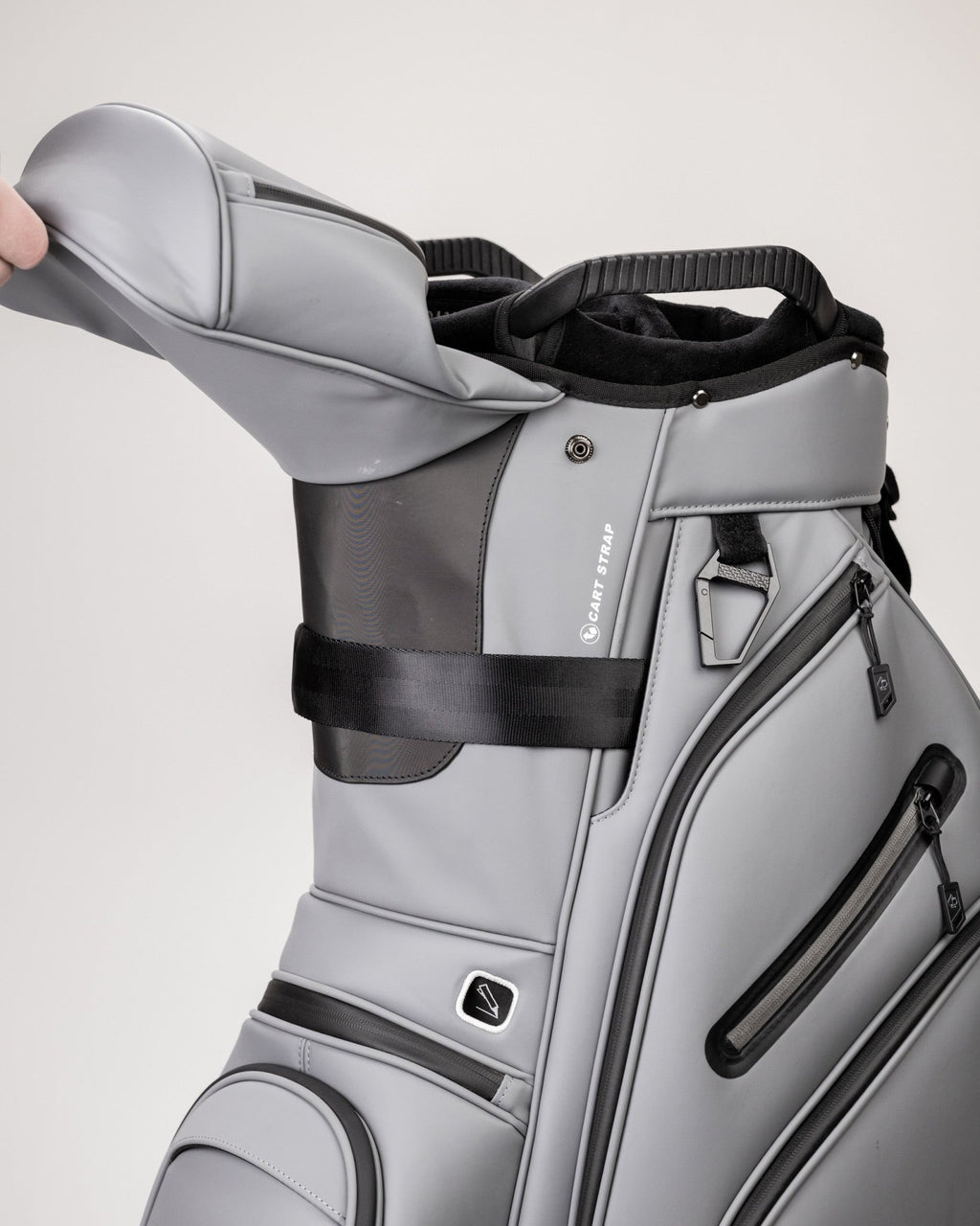 Player Preferred™ Cart Bag - Flat Ash - Black Girl Golf