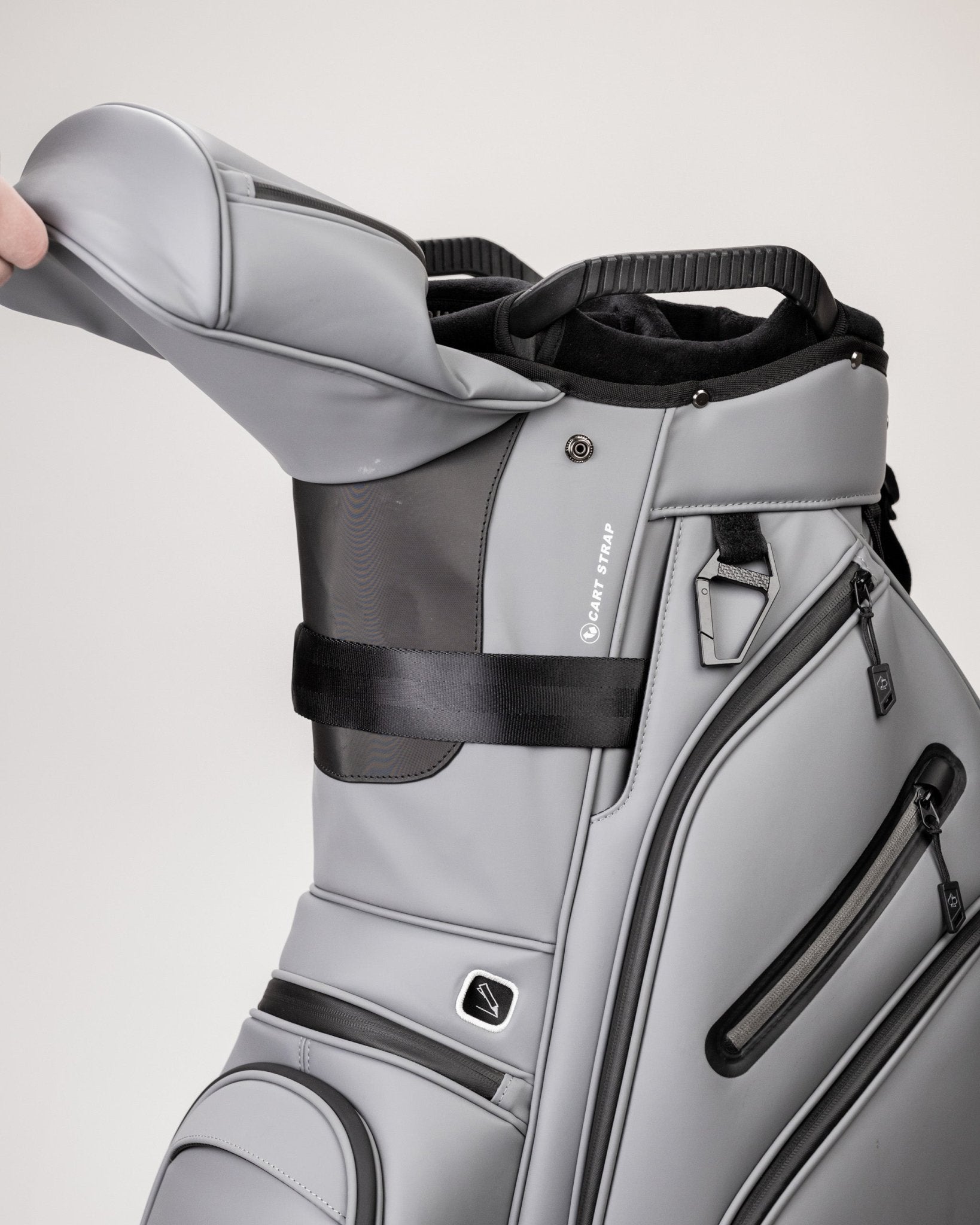 Player Preferred™ Cart Bag - Flat Ash - Black Girl Golf
