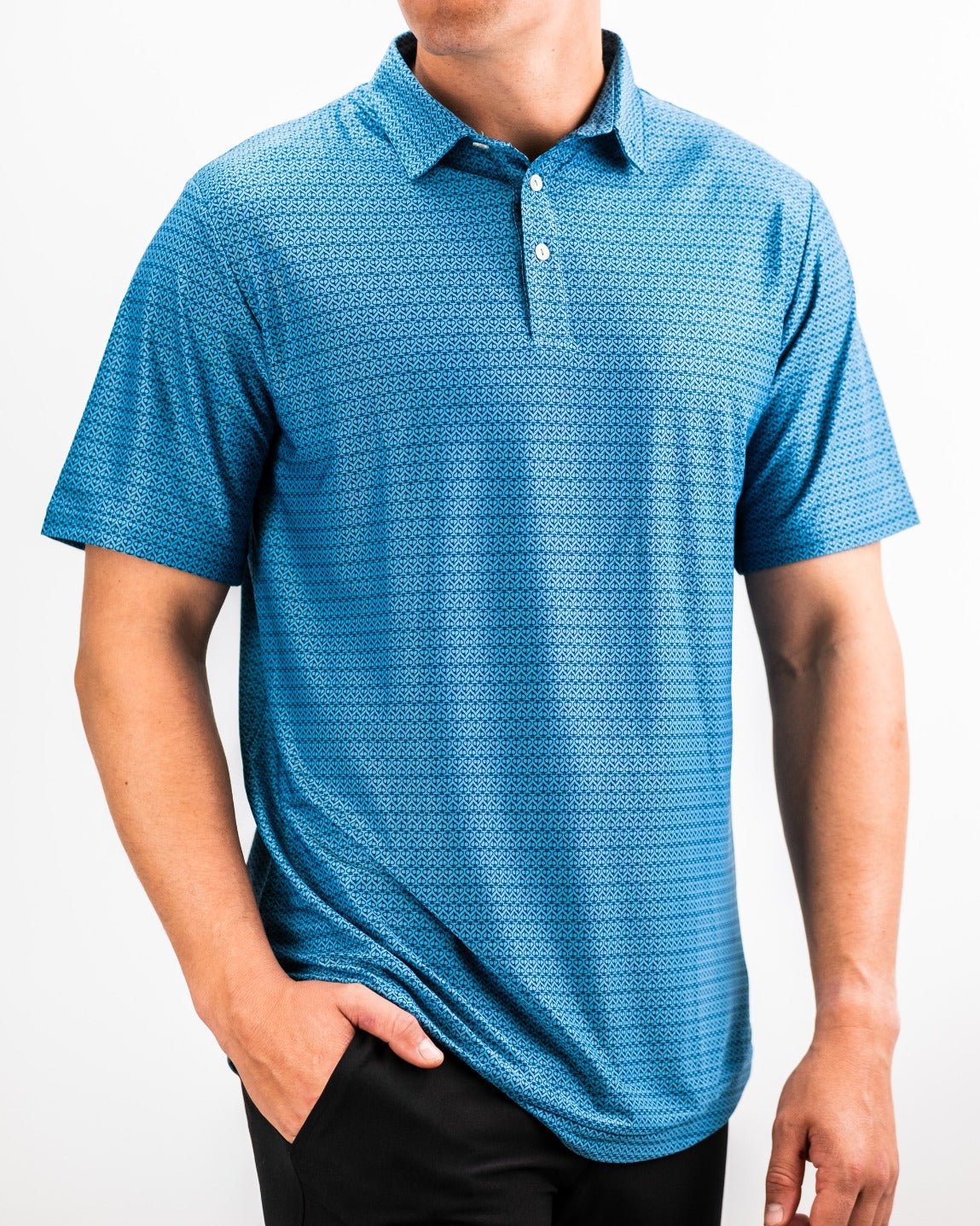 Player Preferred™ Polo - Ocean Spade - Black Girl Golf