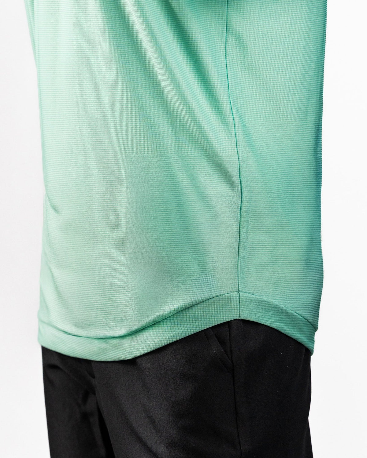 Player Preferred™ Polo - Spearmint Stripes - Black Girl Golf