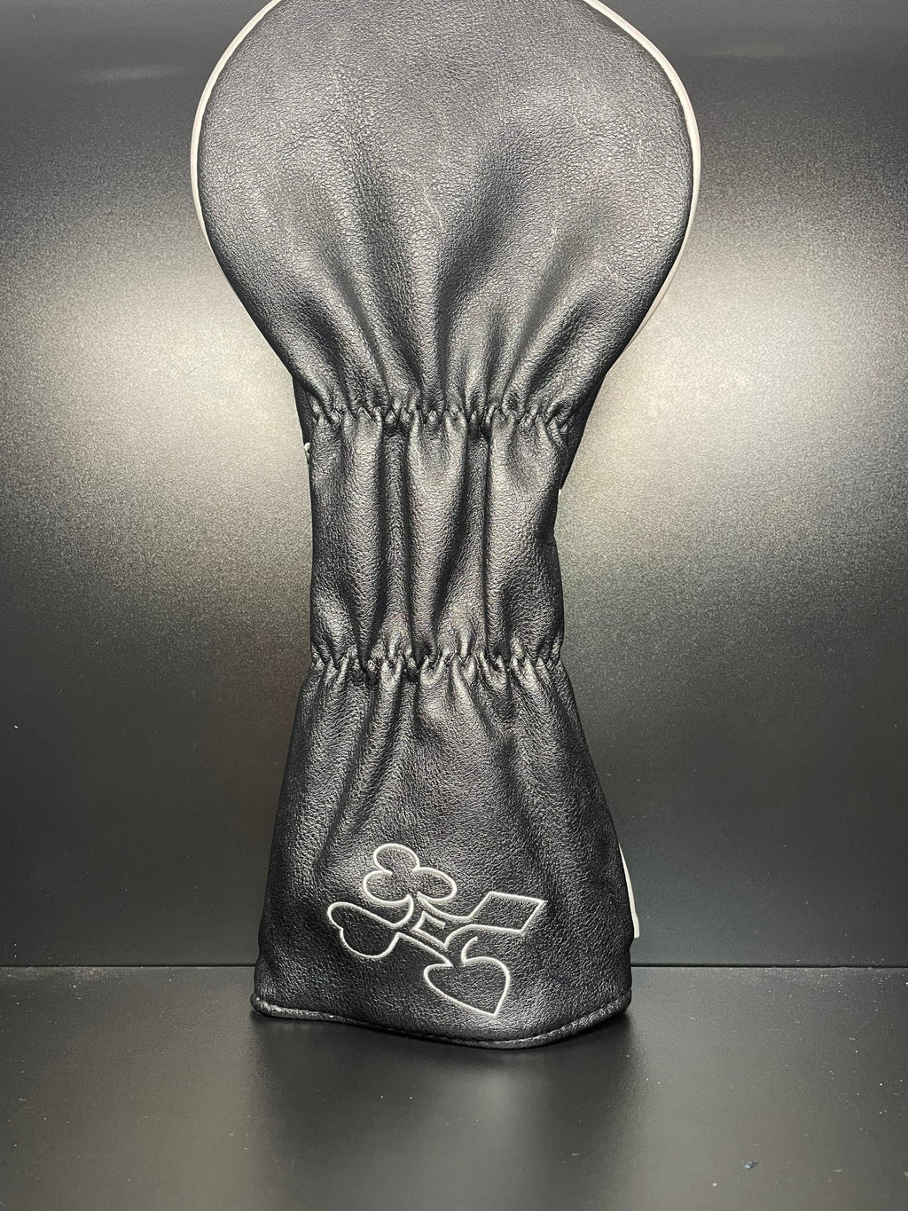 Playing Card Suits Headcover - Black Girl Golf