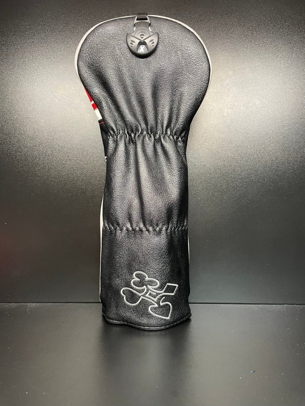 Playing Card Suits Headcover - Black Girl Golf