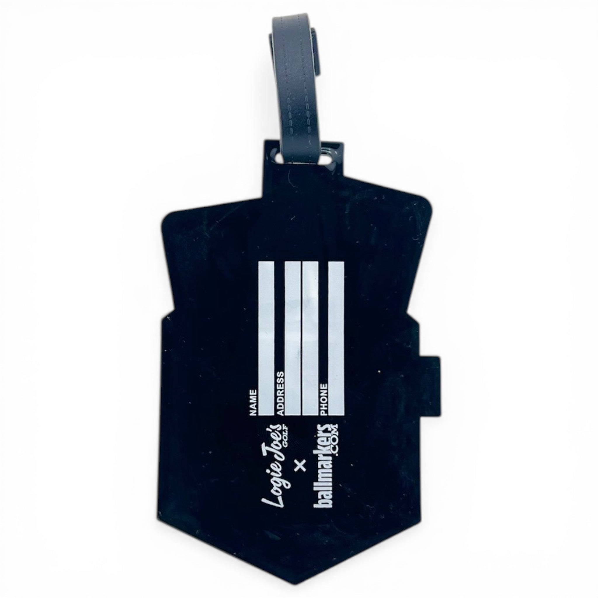 Pocket Aces Clip-On Tag | Multi-Use Bag Tag, Travel Tag, Golf Accessory - Black Girl Golf