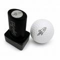 Pocket Rocket Stamp | Quick - Dry Ink Stamper | Easy Ball Identification | Fun Golf Gift - Black Girl Golf