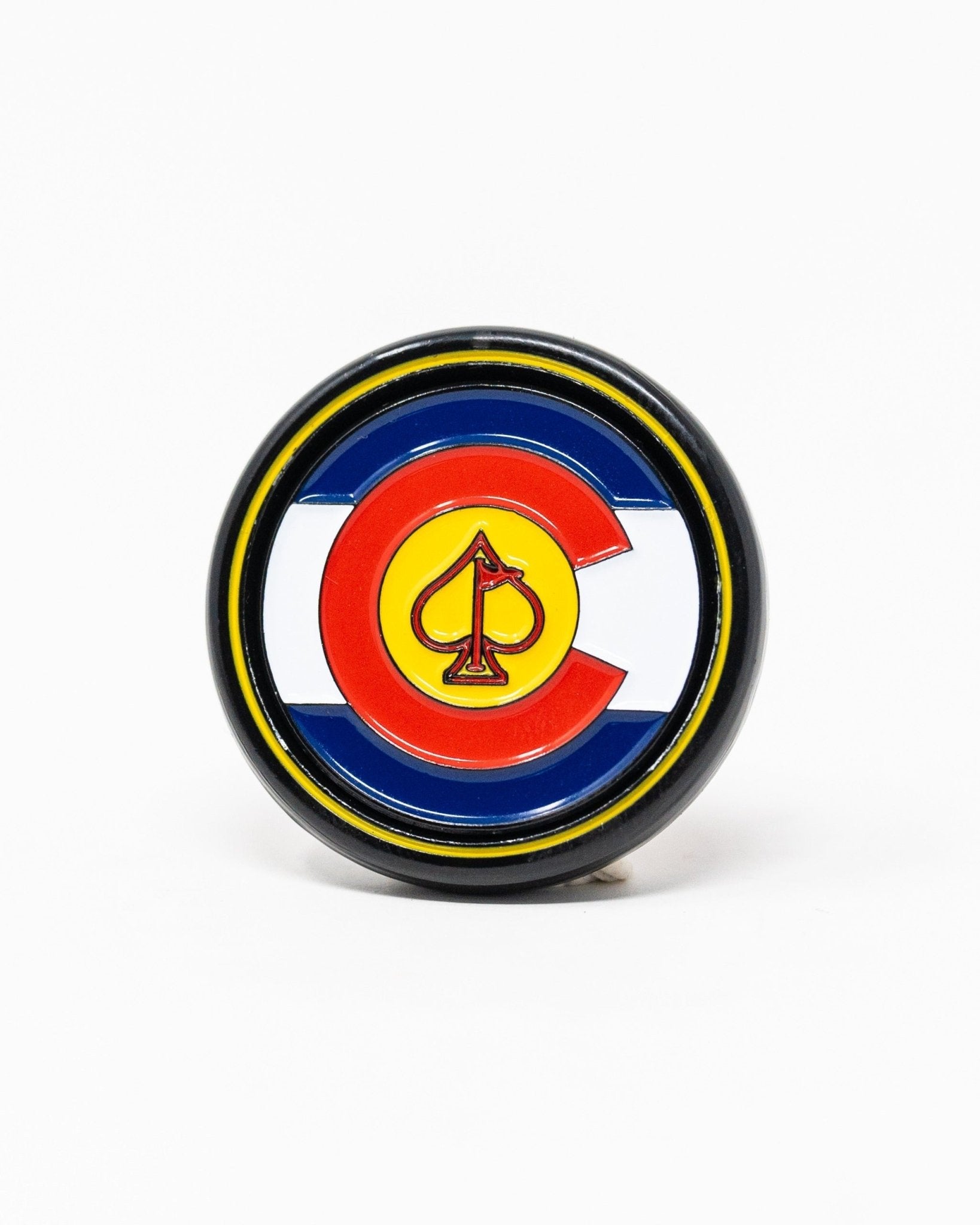 Pop Out Medallion Ball Marker - Colorado - Black Girl Golf