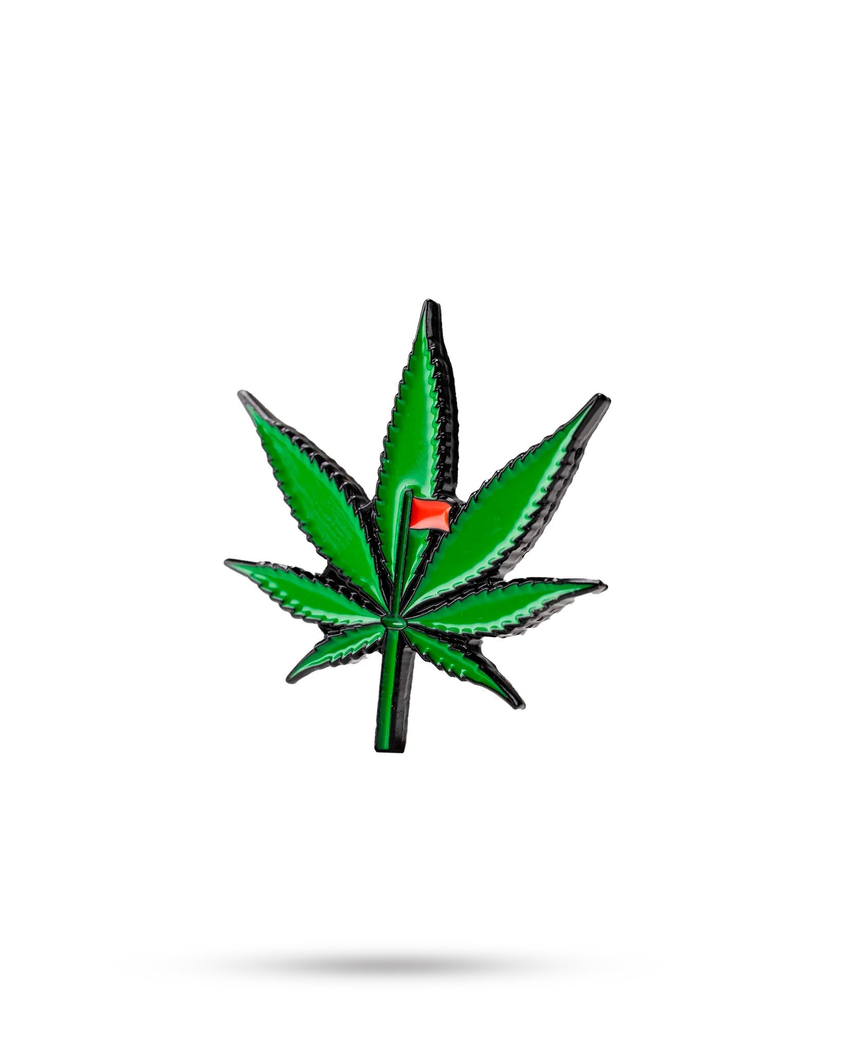 Pot Leaf Ball Marker - Black Girl Golf