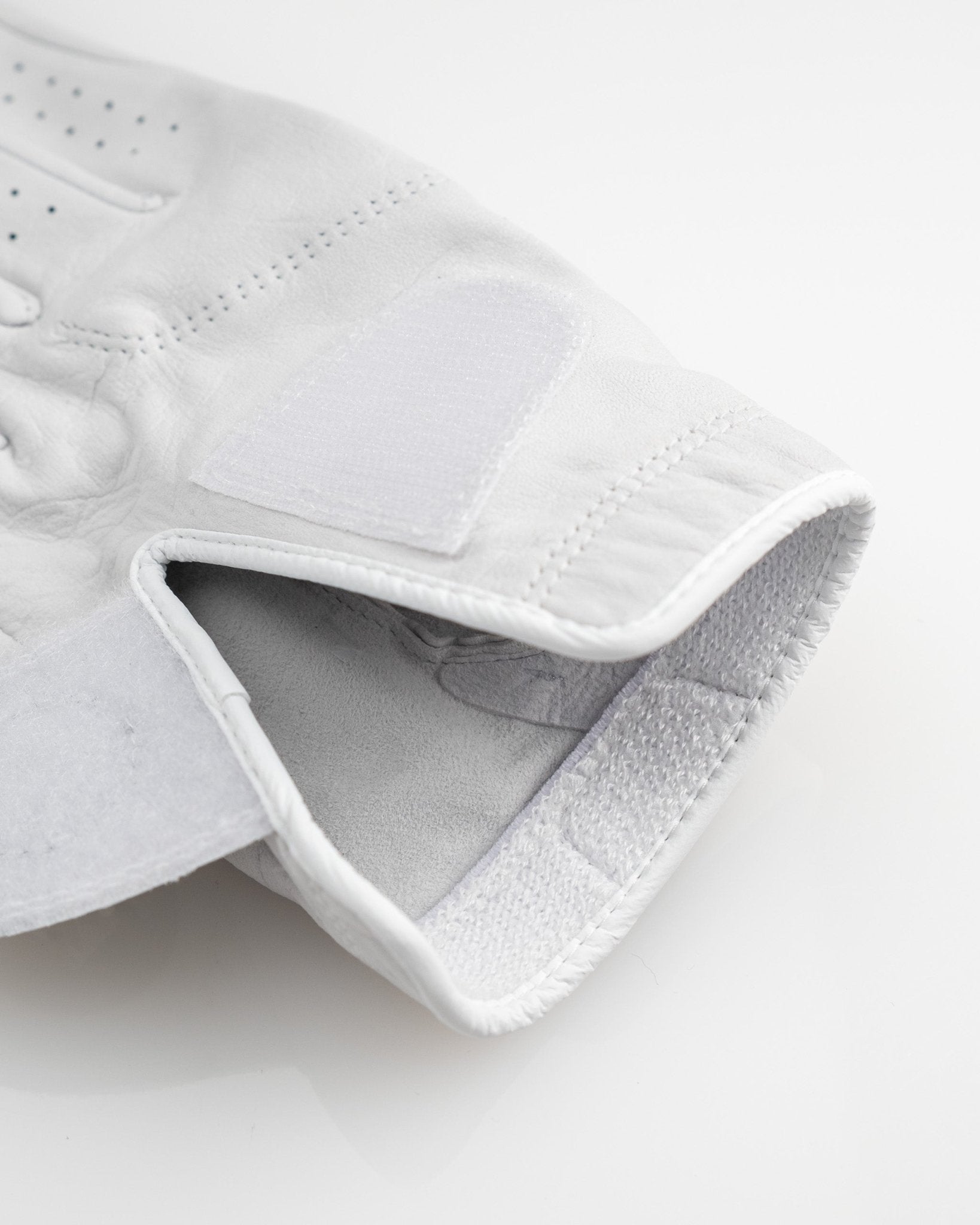 Premium Tour Glove - Ghost White - Black Girl Golf