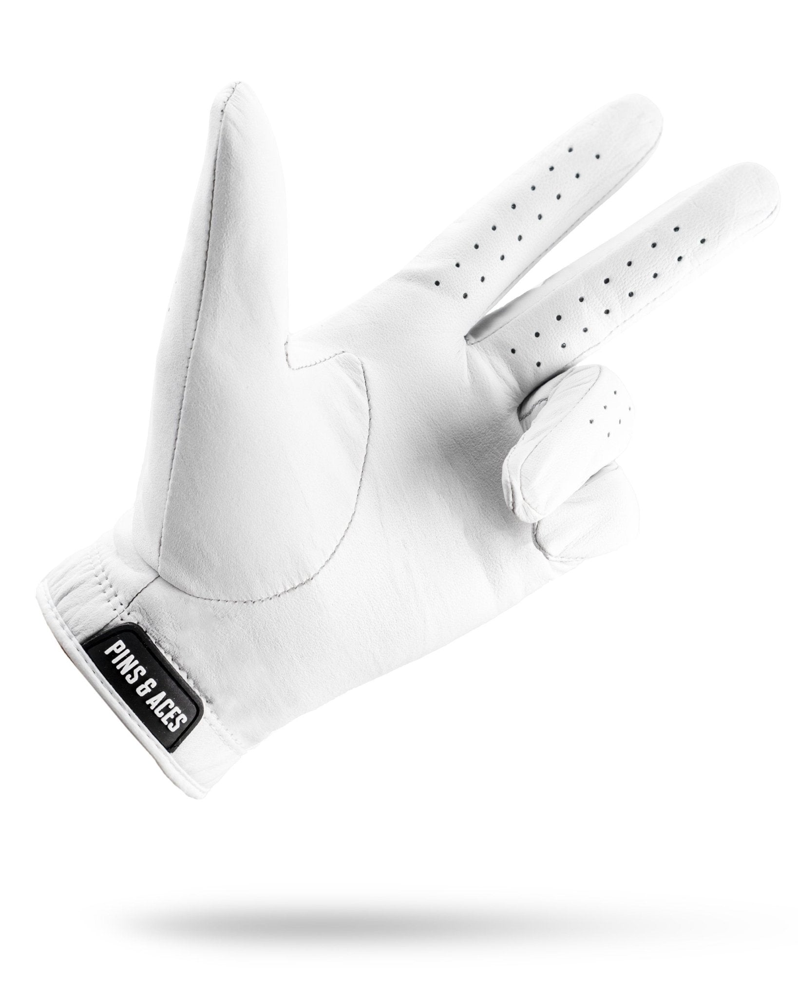 Premium Tour Glove - Ghost White - Black Girl Golf