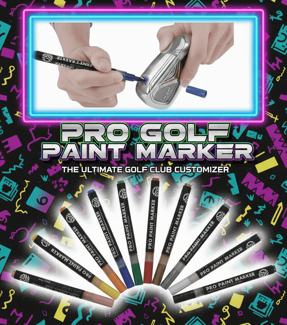 Pro Golf Paint Marker - Black Girl Golf