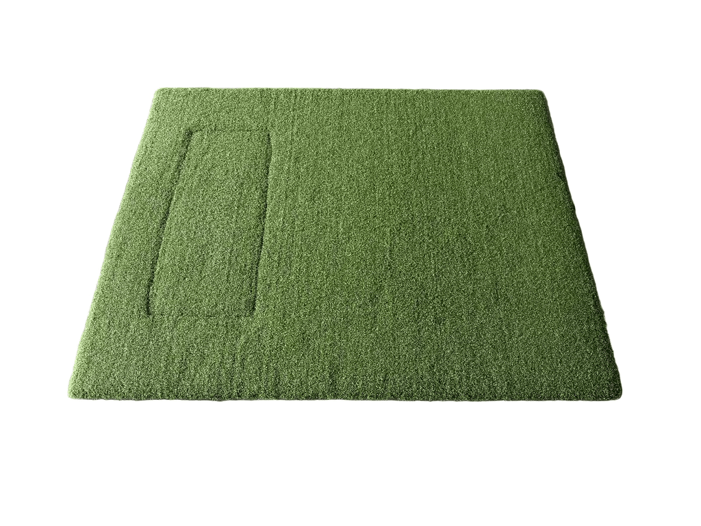 Pro Tee Golf Mat - 4ft x 5ft - Black Girl Golf