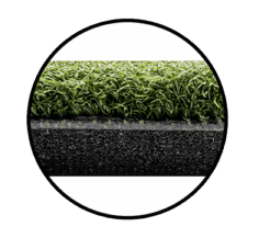 Pro Tee Golf Mat - 4ft x 5ft - Black Girl Golf