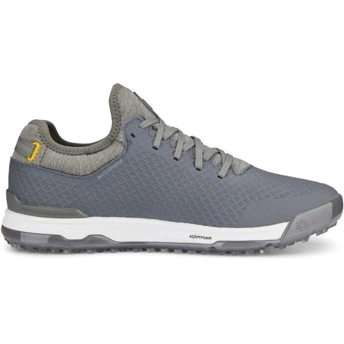 PUMA PROADAPT ALPHACAT Golf Shoes - Quiet Shade/Puma Silver/Yellow Sizzle - Black Girl Golf