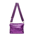 Purple Padded Crossbody Belt Bag - Black Girl Golf