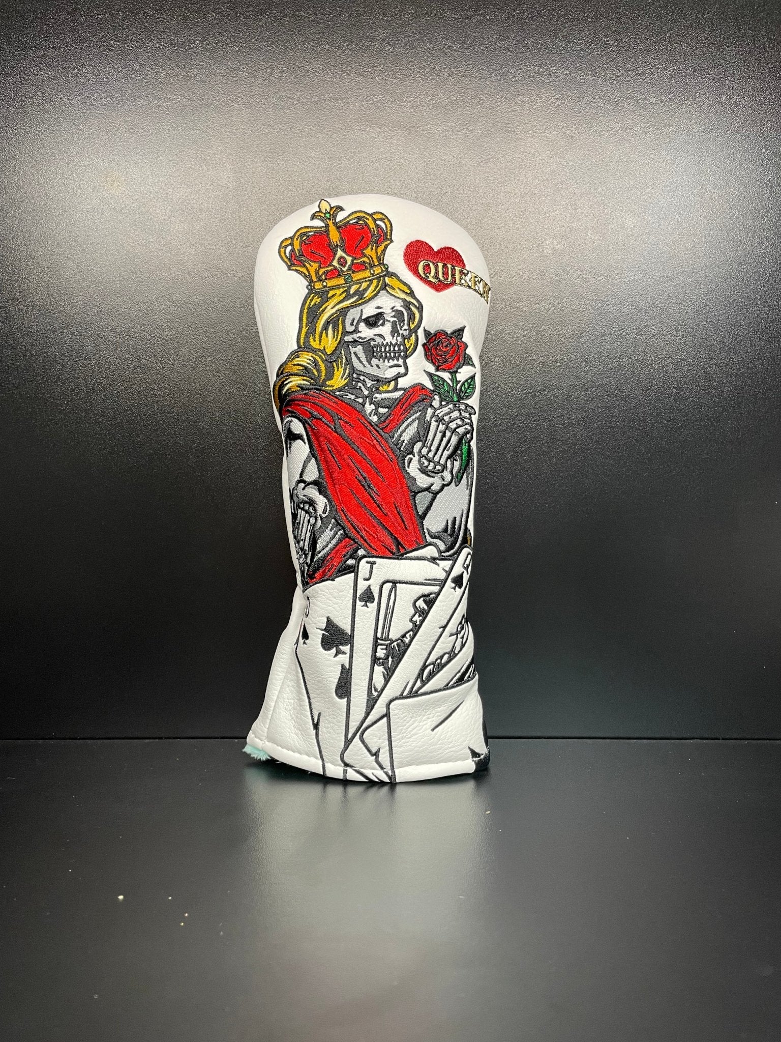 Queen of Hearts Headcover - Black Girl Golf