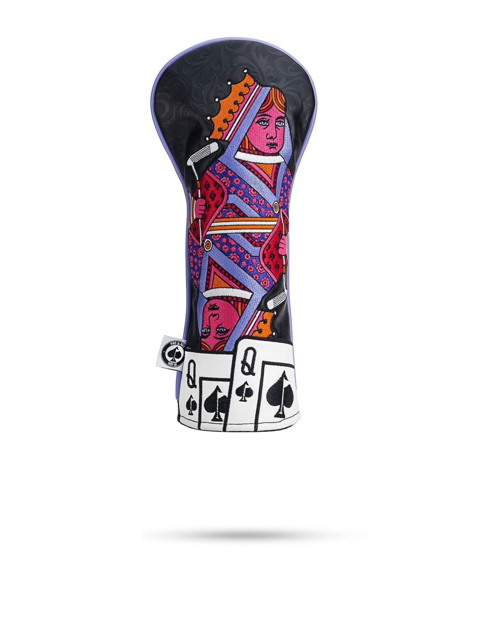 Queen of Spades - Fairway Cover - Black Girl Golf