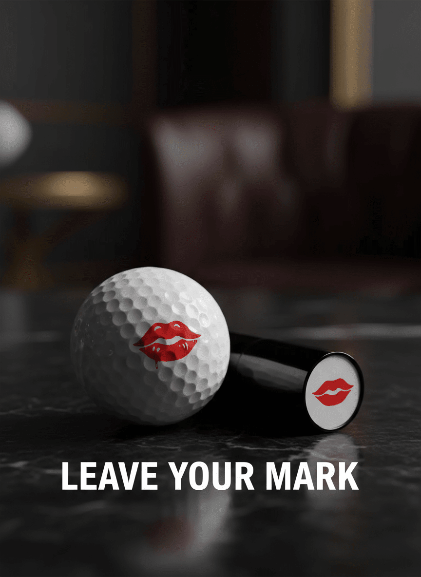 Quick - Dry Golf Ball Stamper - Black Girl Golf