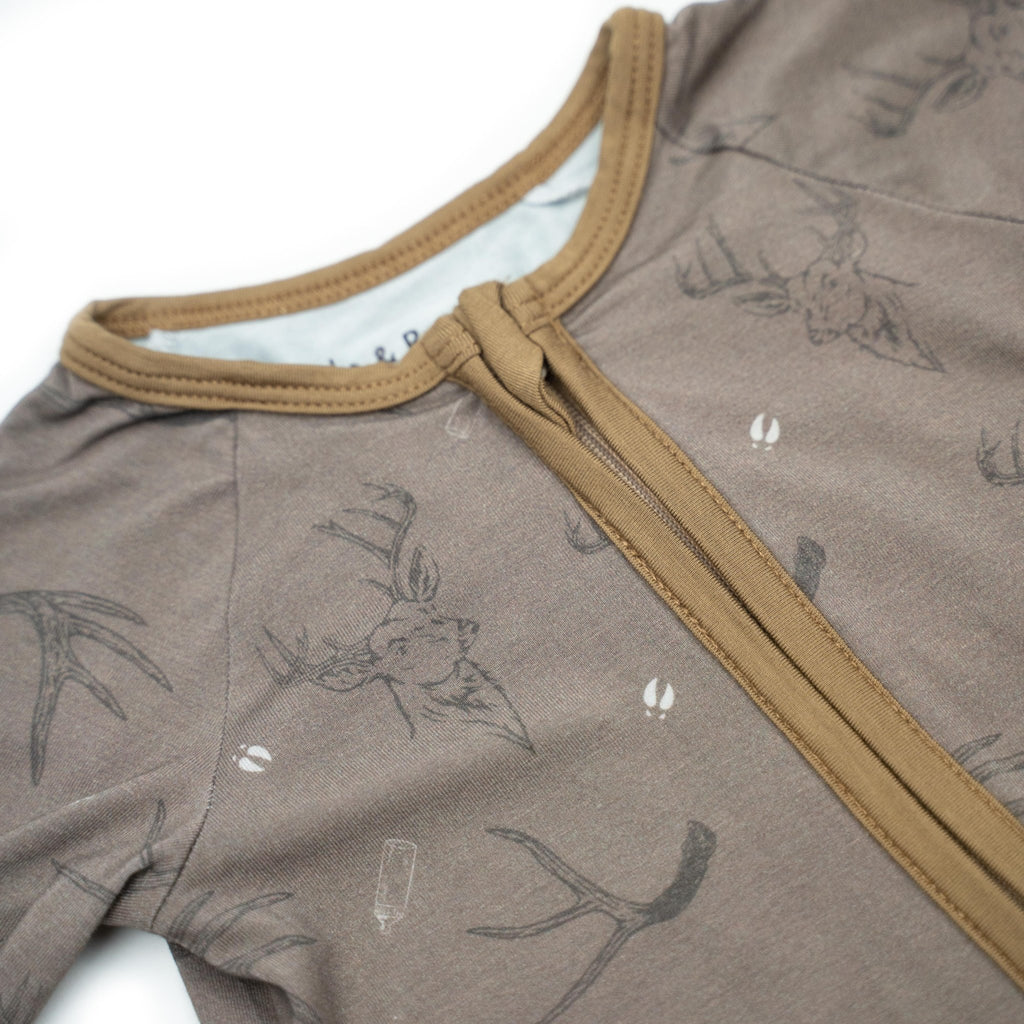 "Racks & Rattles" Baby Zippy - Black Girl Golf