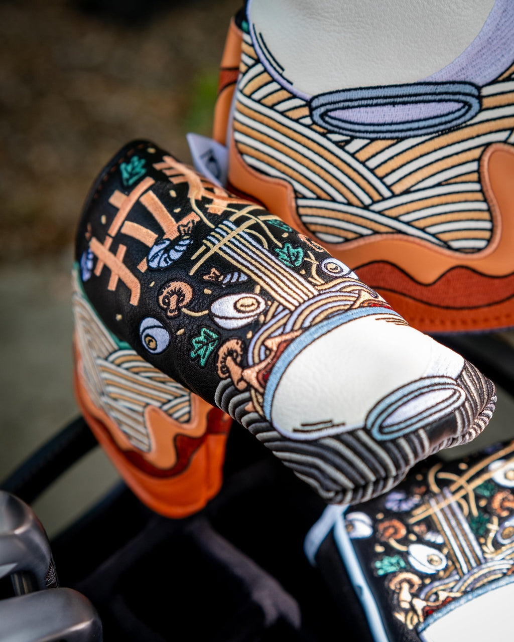 Ramen - Blade Putter Cover - Black Girl Golf