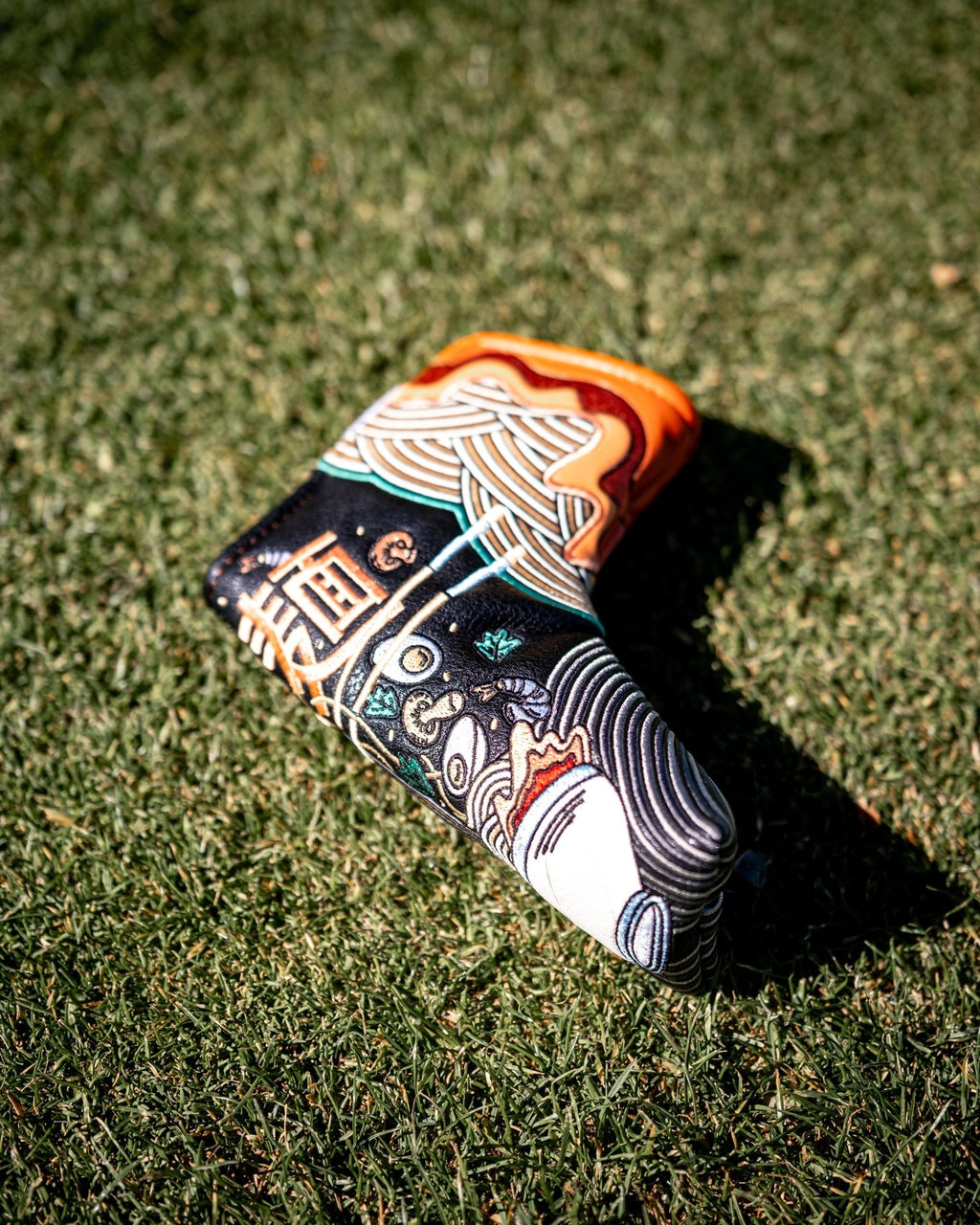 Ramen - Blade Putter Cover - Black Girl Golf