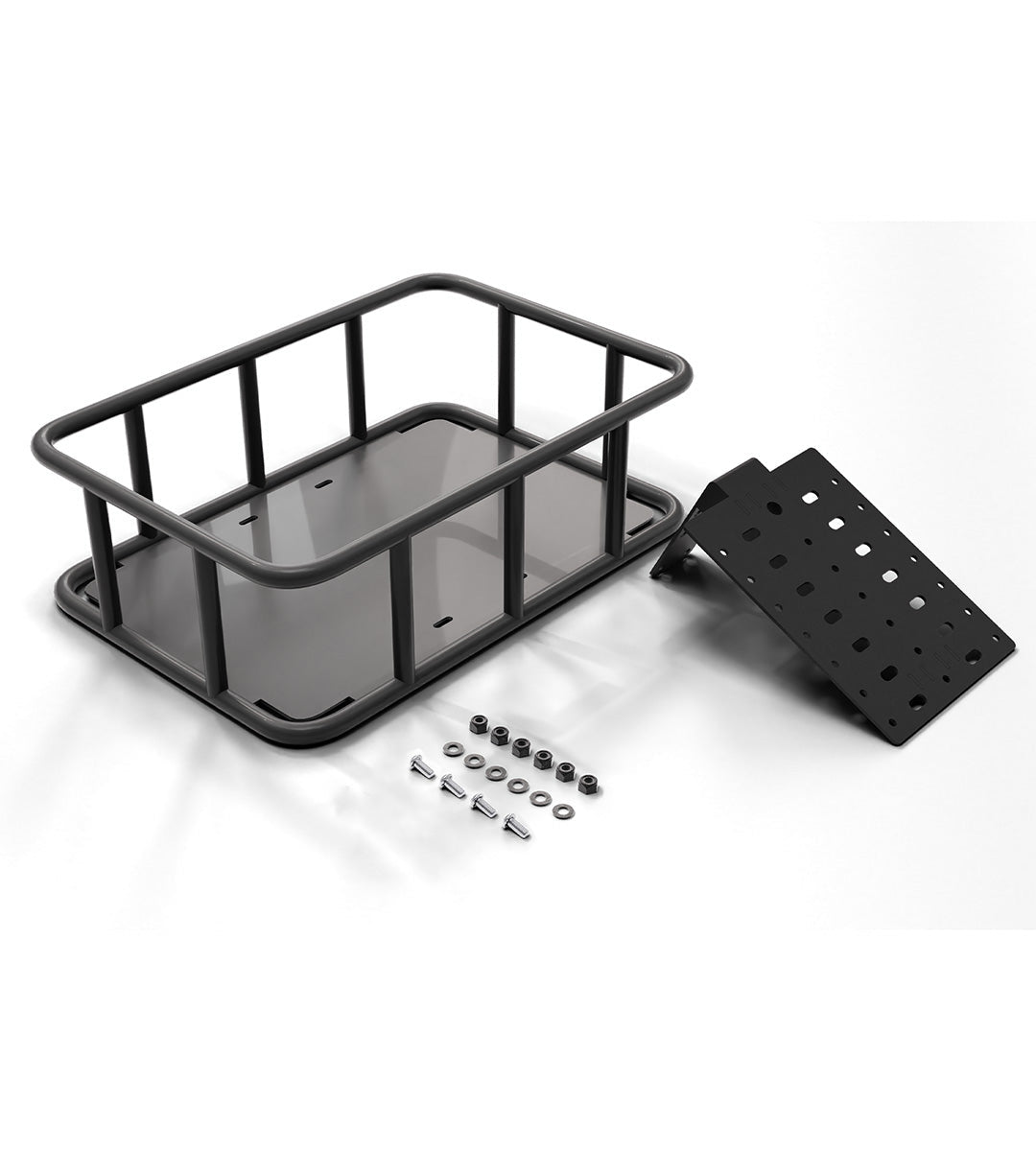 REAR BRACKET & CARGO BASKET COMBO | X-QUAD 3000 - Black Girl Golf