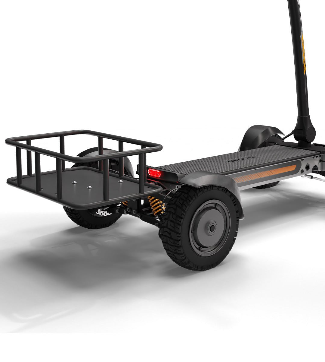 REAR BRACKET & CARGO BASKET COMBO | X-QUAD 3000 - Black Girl Golf