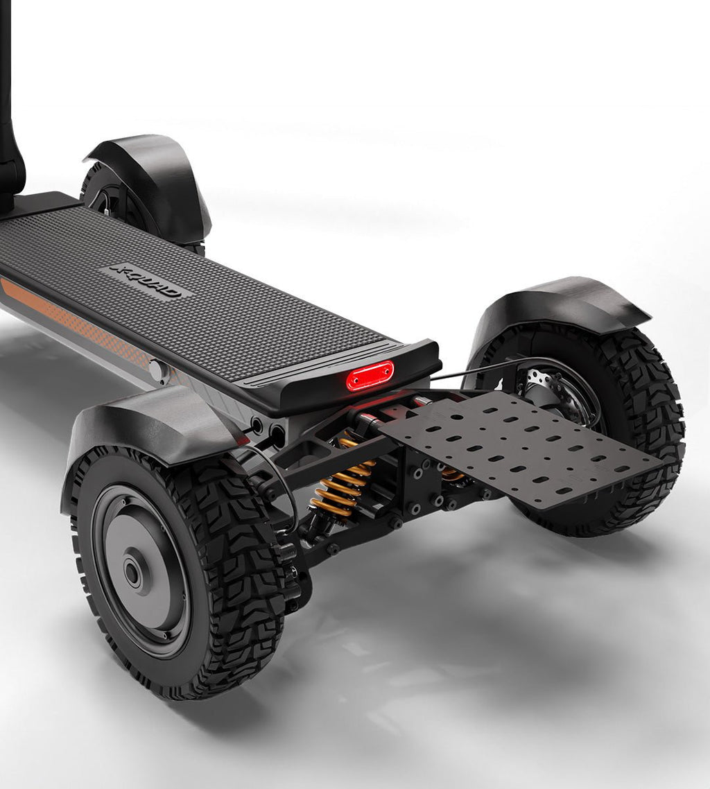 REAR BRACKET & CARGO BASKET COMBO | X-QUAD 3000 - Black Girl Golf
