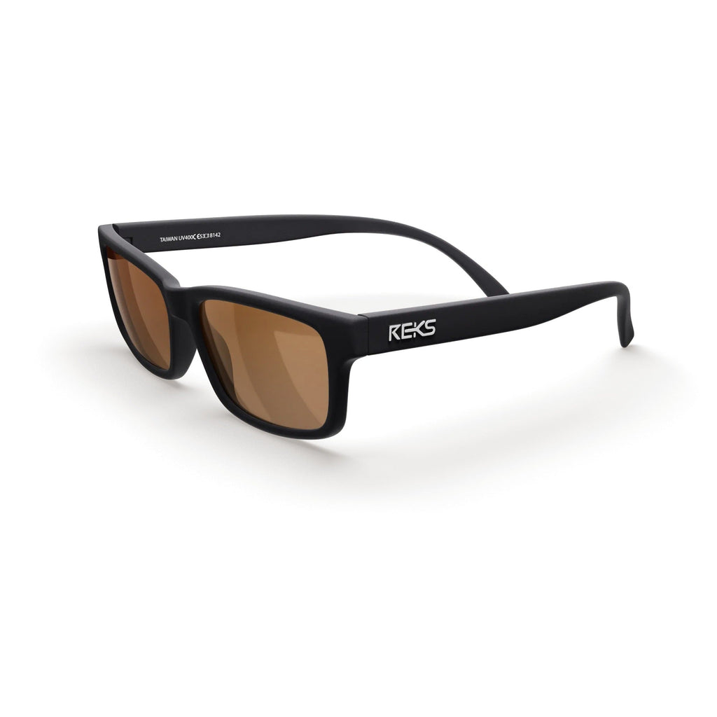 Rectangle Trivex® Polarized Prescription Sunglasses - Black Girl Golf