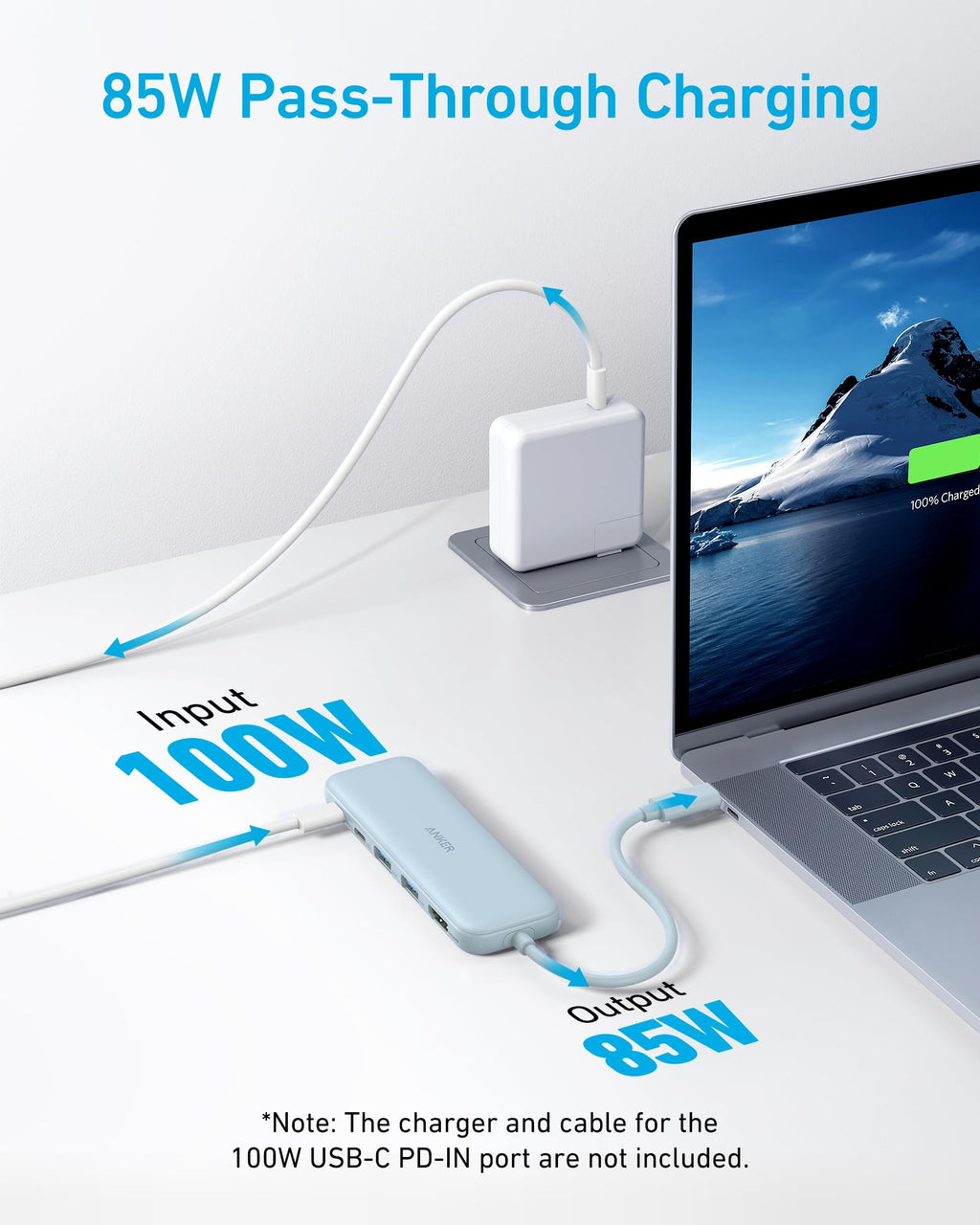 Refurbished Anker <b>332</b> USB - C Hub (5 - in - 1) - Black Girl Golf