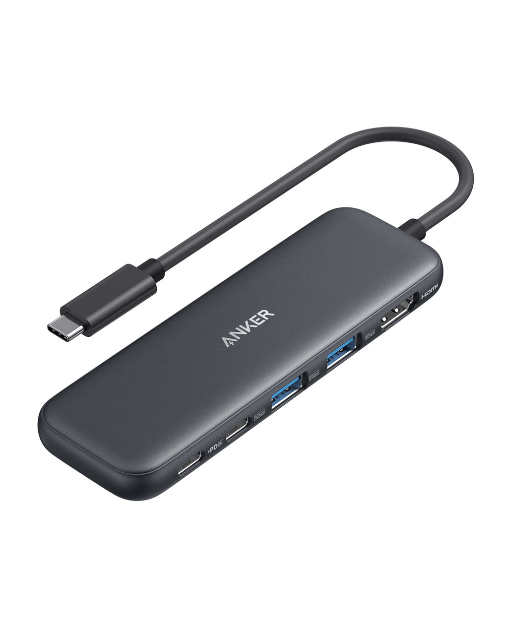 Refurbished Anker <b>332</b> USB - C Hub (5 - in - 1) - Black Girl Golf