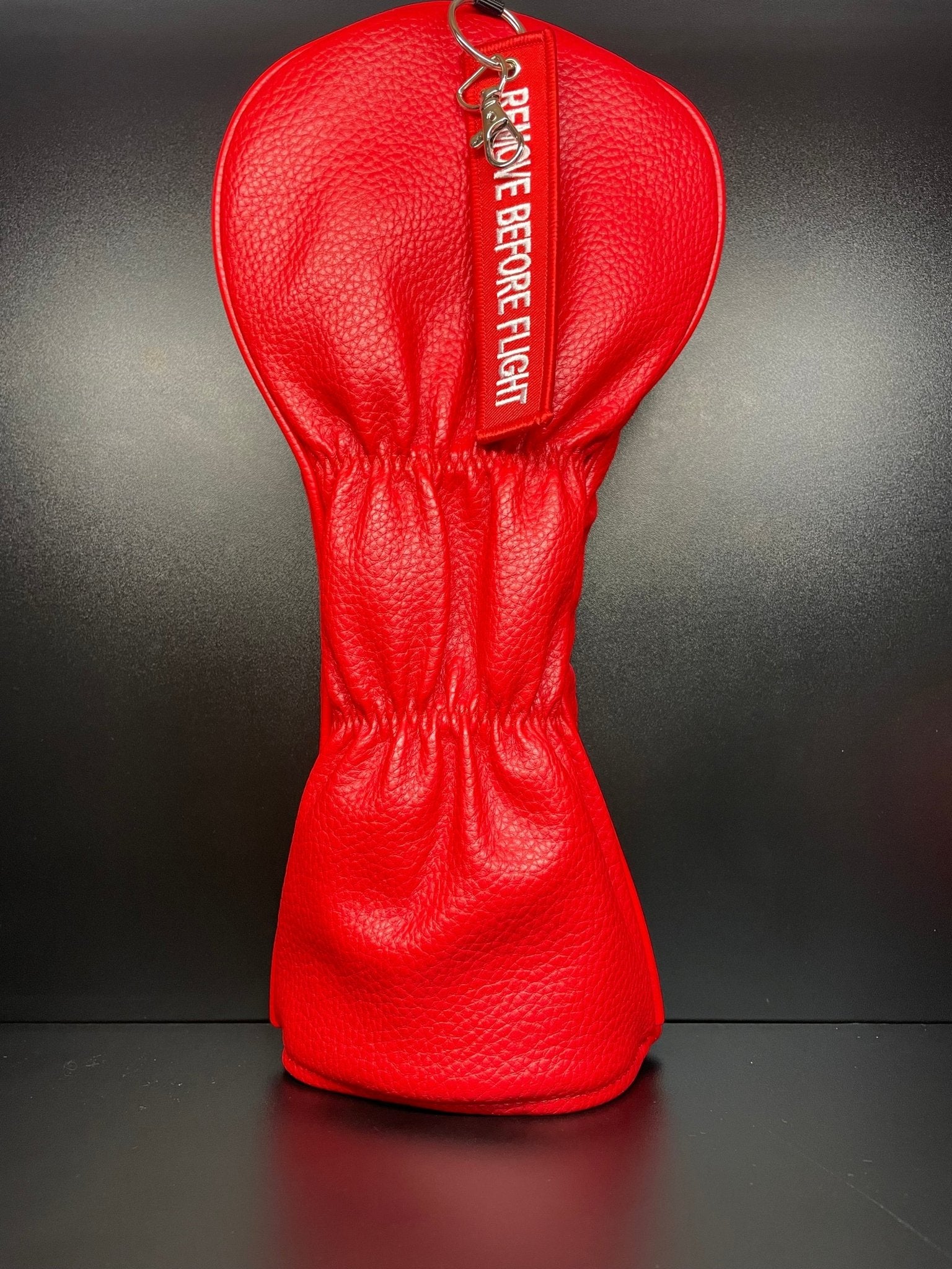 Remove Before Flight Headcover - Black Girl Golf