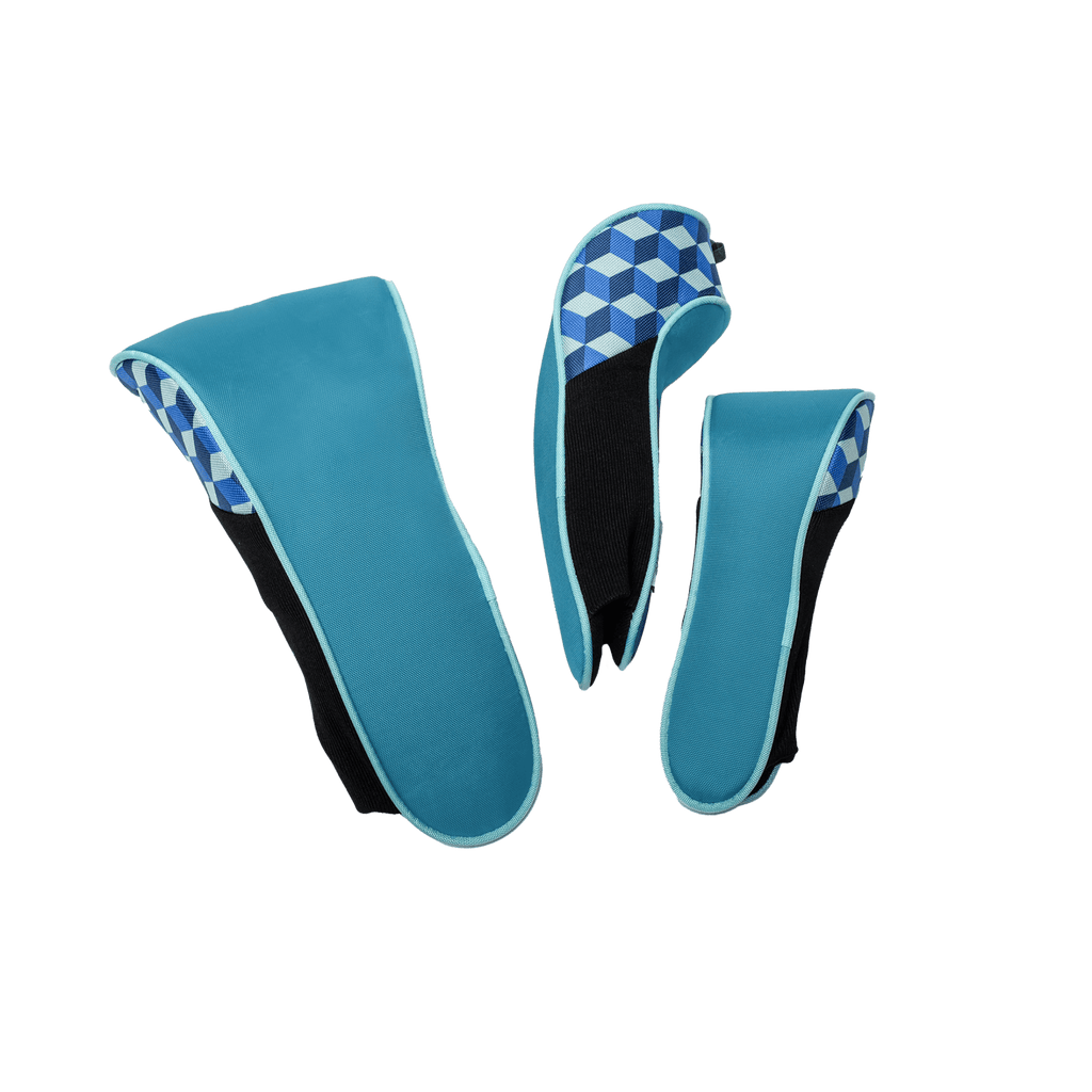 Retro Deluxe 3 Piece Club Cover Set - Black Girl Golf