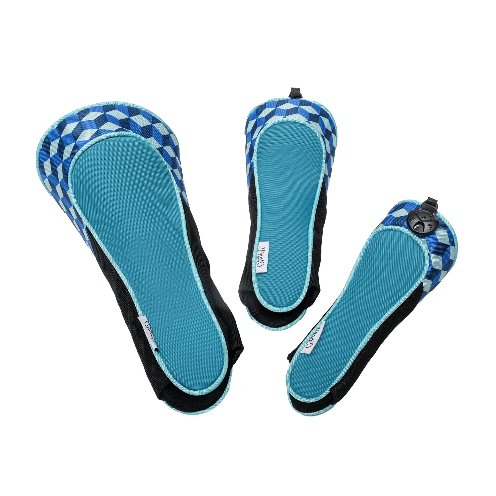 Retro Deluxe 3 Piece Club Cover Set - Black Girl Golf