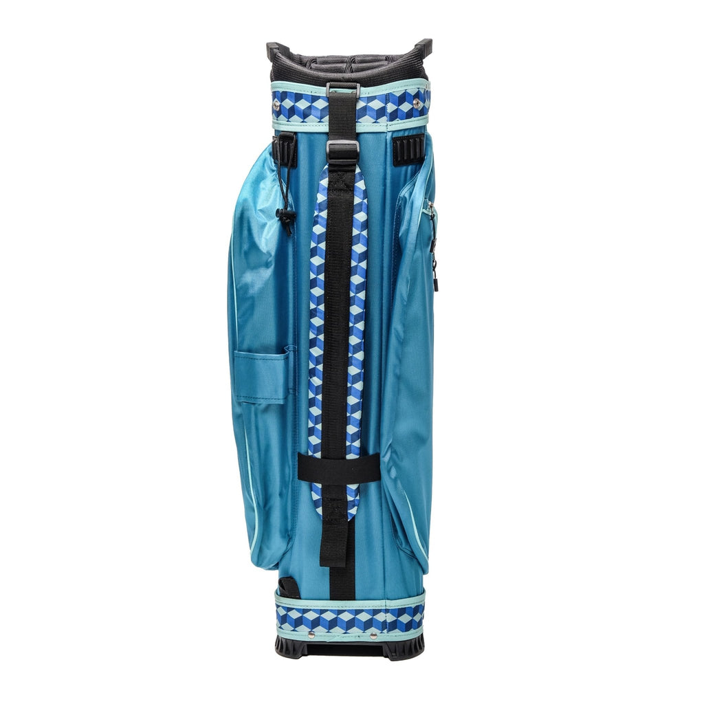 Retro Deluxe Cart Golf Bag - Black Girl Golf