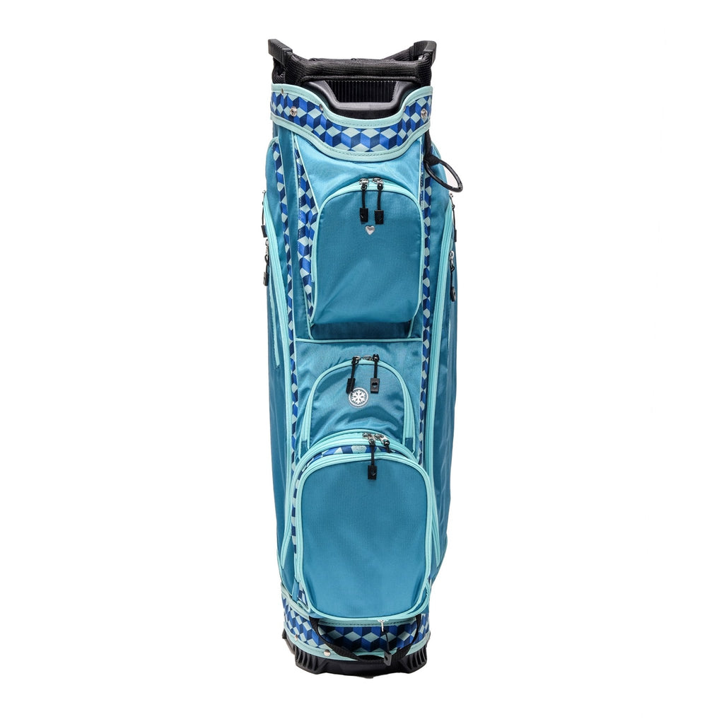Retro Deluxe Cart Golf Bag - Black Girl Golf