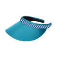 Retro Deluxe Clip On Visor - Black Girl Golf