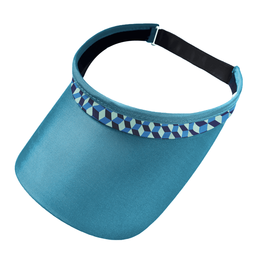 Retro Deluxe Visor - Black Girl Golf