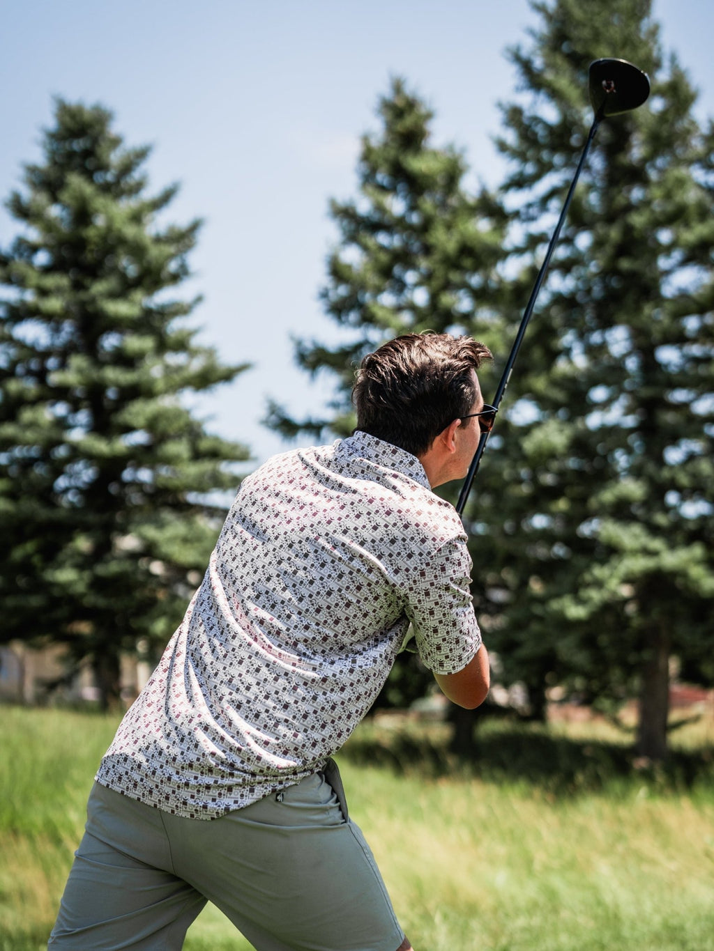 Retro Form - Black Girl Golf