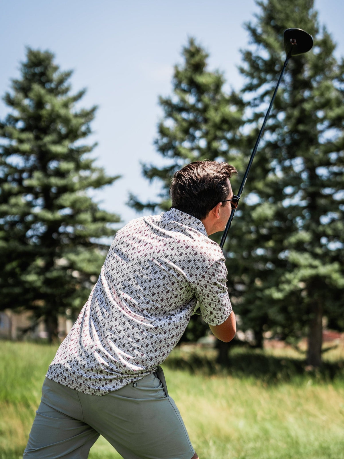 Retro Form - Black Girl Golf