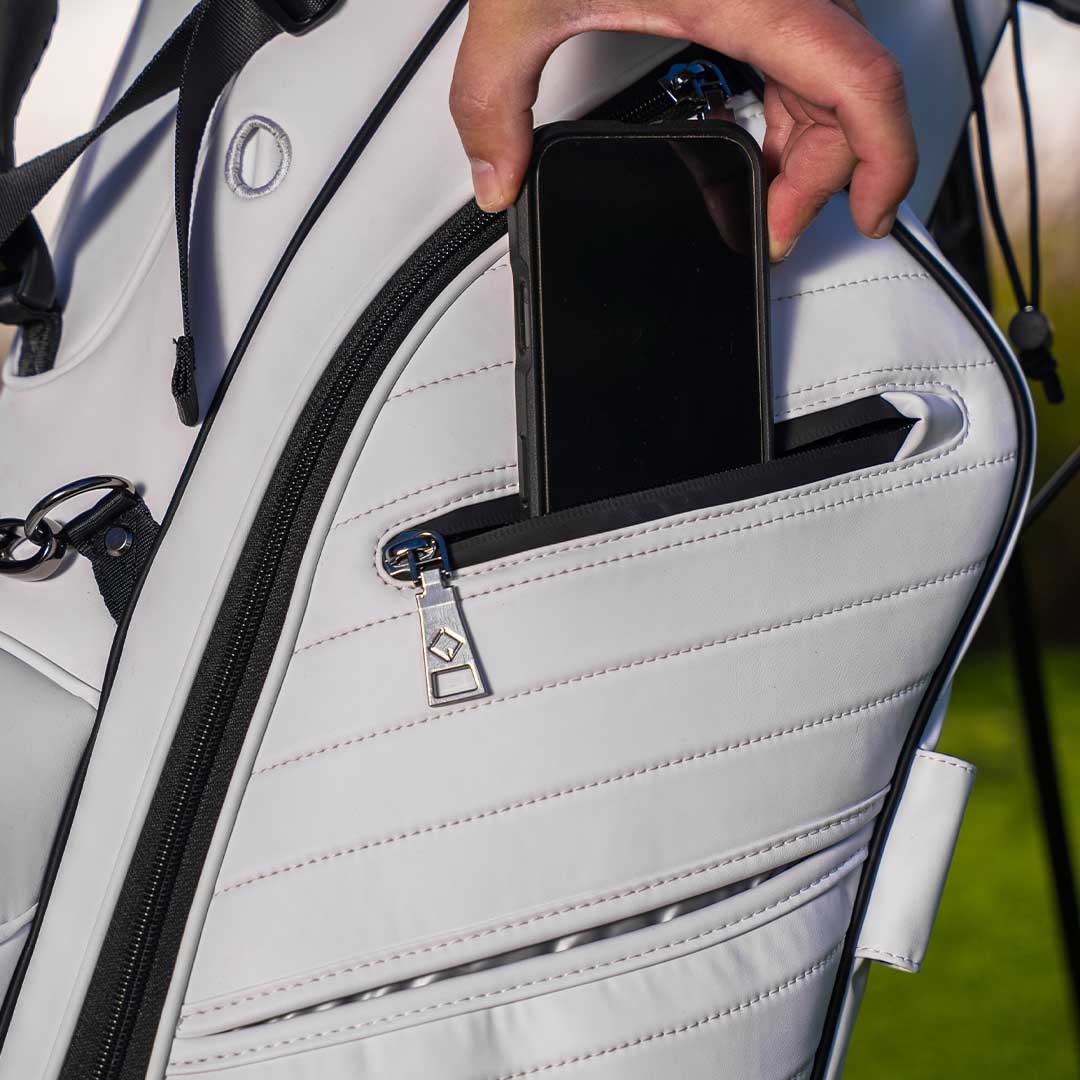 RevCore Lux Golf Hybrid Stand Bag | 6 Way & 14 Way Dividers - Black Girl Golf
