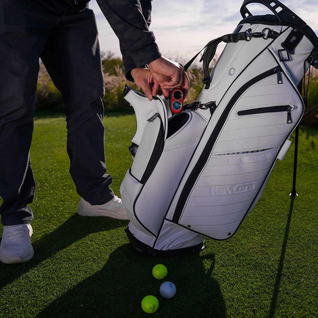 RevCore Lux Golf Hybrid Stand Bag | 6 Way & 14 Way Dividers - Black Girl Golf