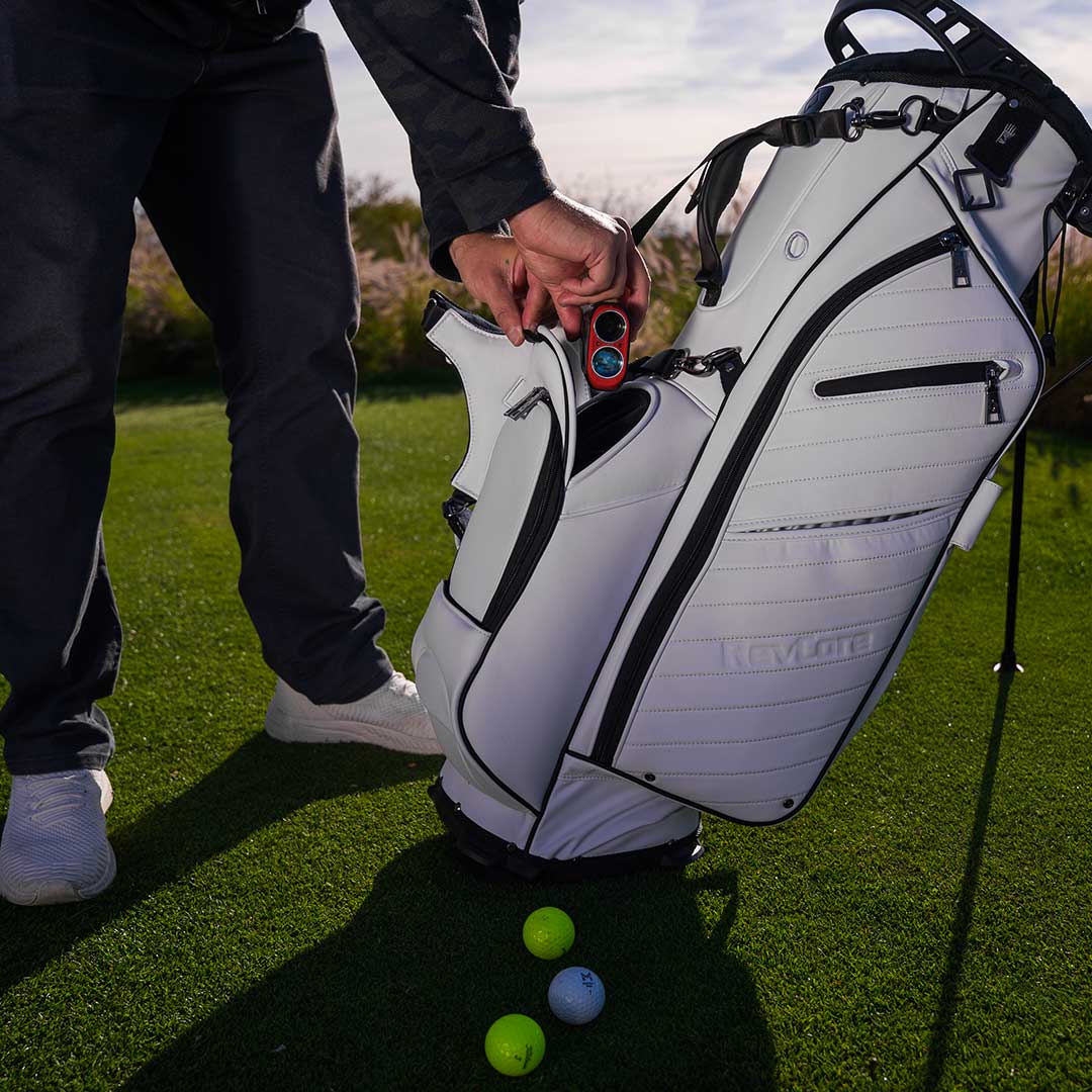 RevCore Lux Golf Hybrid Stand Bag | 6 Way & 14 Way Dividers - Black Girl Golf